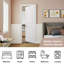 Porte intérieure en composite 2 panneaux-125964365