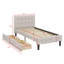 Lit plateforme simple tapissier avec 2 tiroirs-1046420134