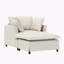 Fauteuil avec repose-pieds et repose-pieds en chenille-1011050233