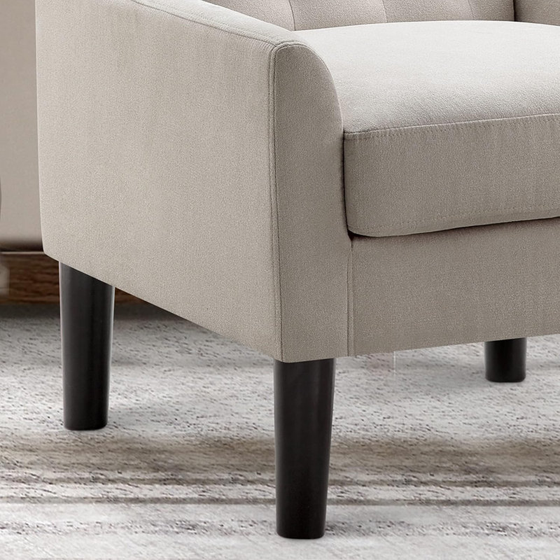Modern Furniture Reading Arm Living Room Comfy Small Accent Bedroom Chairs, Standard Size