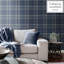 Elta Kelso Check 10.05m x 53cm Matte Wallpaper Roll-84838640