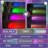 Solar Step Lights for Outside, 2 Pack RGB & Warm Cold White Step Lights Outdoor Solar Powered Waterproof IP65, Solar Stair Lights for Step,Stair,Patio,Yard,Deck,Wall