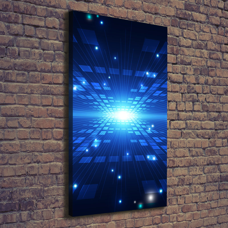 Three-dimensional Background - Wrapped Canvas Print