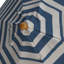 Parasol en bois de teck 7,5 pi-557198542