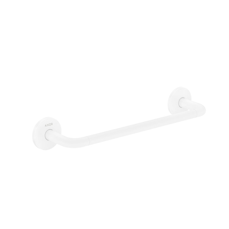 Universal Circular Towel Bar, Matte White