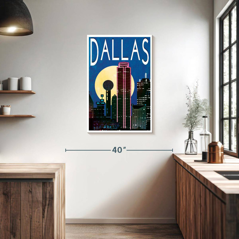 Dallas Night Glow, H 36 po x l 24 po