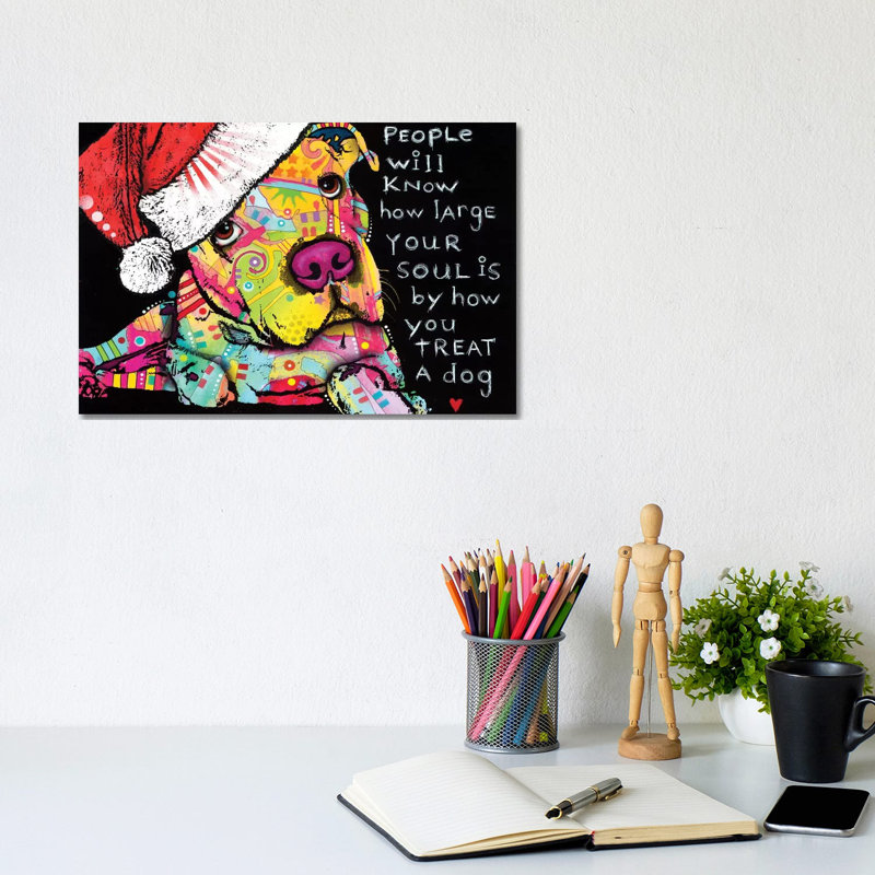 Firu Christmas by Dean Russo - Wrapped Canvas Gallery-Wrapped Canvas Giclée, 20.32 cm H x 30.48 cm W