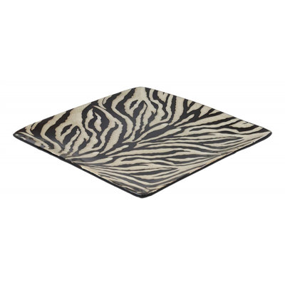 Shailja Tiger Print 11" Dinner Plate