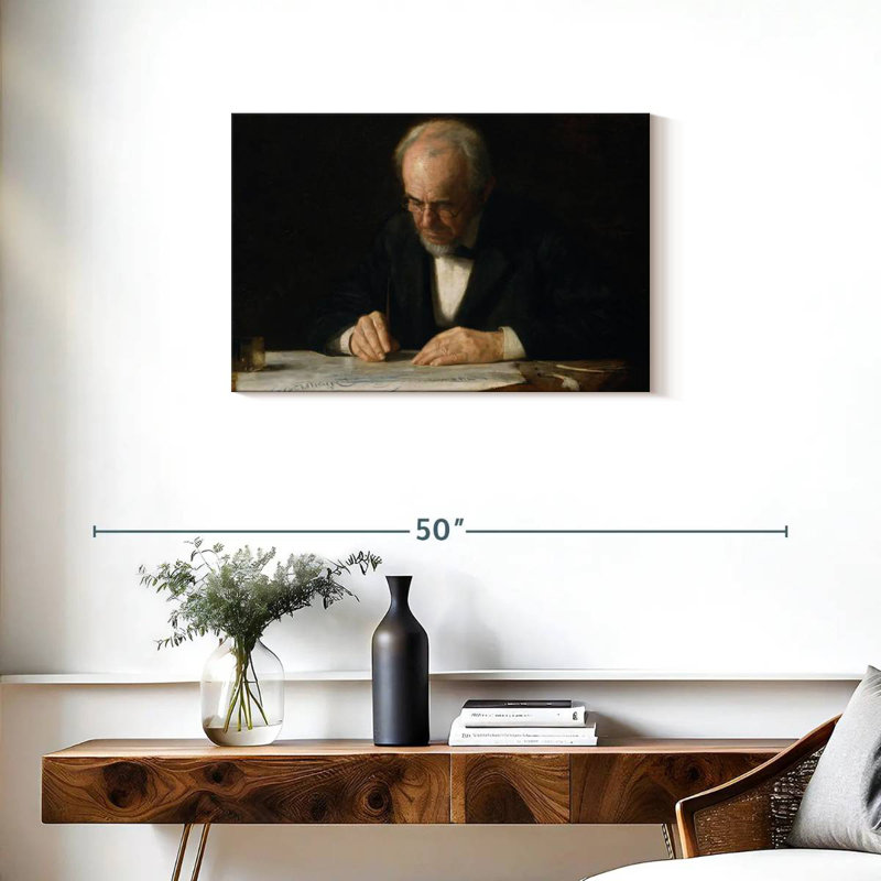 Senne The Writing Master, 20" H x 30" W