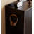 Modern Solid Rubberwood Shoe Cabinet in Black