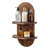 2-Tier Wall-Mounted Solid Wood Floating Shelves