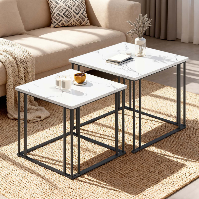 Frame Coffee Table, White