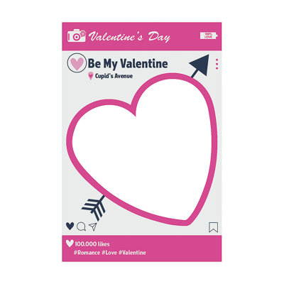 Bacil Valentine's Day Photo Props