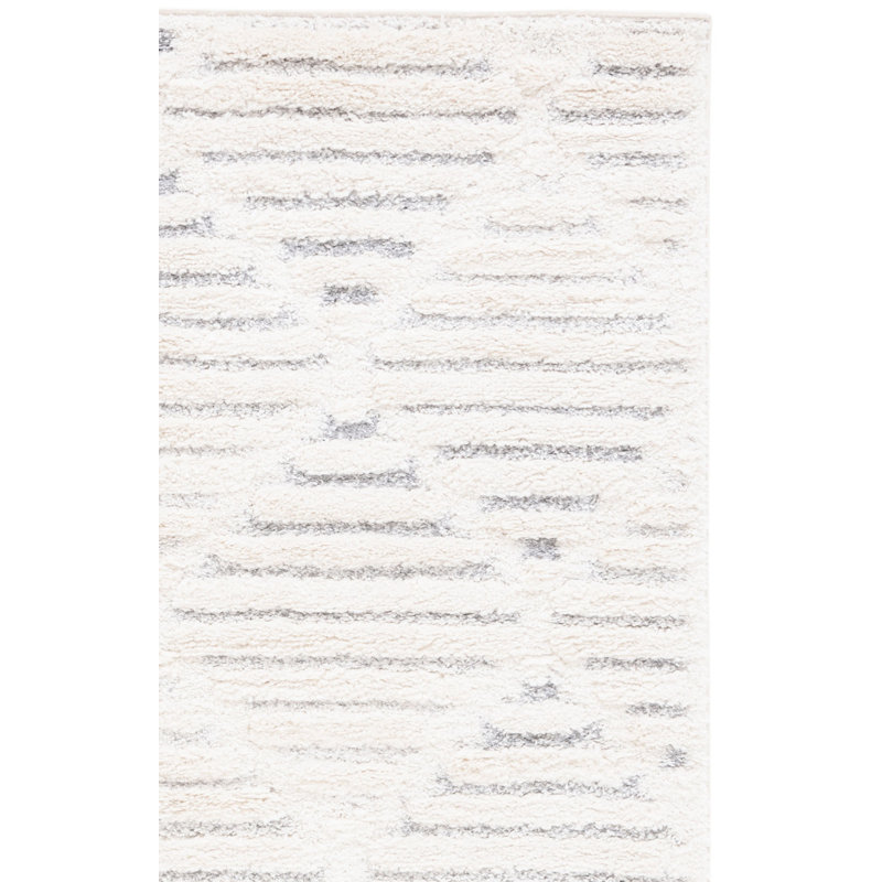 Barklay Hi-Lo Shag Performance Geometric Rug, Rectangle 8' x 10'