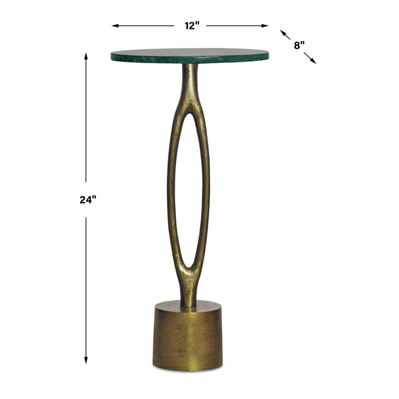 Pedestal End Table