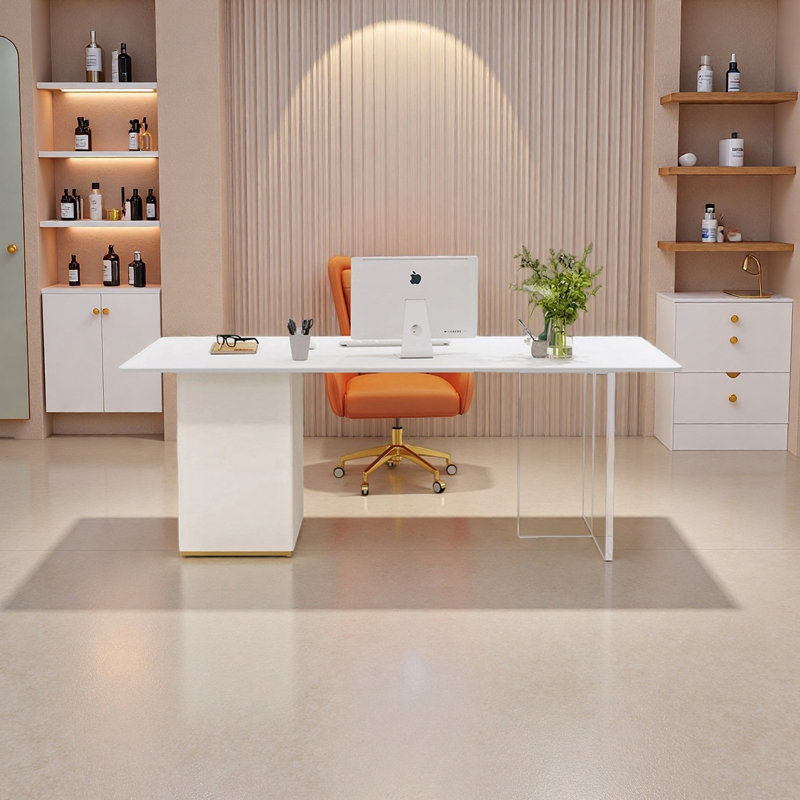 Élégant bureau haut de gamme en acrylique