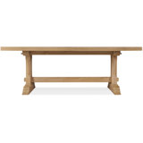 Driftwood Rectangle Dining Table With Two 20-Inch Leaves