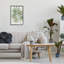 Giclée encadrée de la brise tropicale luxuriante, design par Hannah Dawson-643514029-643514028
