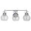 Éclairage pour meuble-lavabo en métal / verre bullé Gilbertson-119335090-123430034