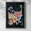 Moonlight Flowers II, reproduction encadrée - bois massif-243957011