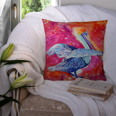 Coussin décoratif intérieur/extérieur pelican