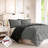 Cozy Bedding Sets King Comforter, Polyester Microfiber, Diamond Quilted Style, Reversible For Bedroom