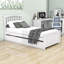 Lit plateforme simple avec lit gigogne-434241463