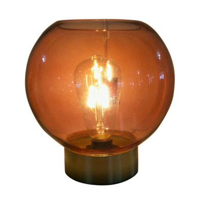Glass Novelty Table Lamp