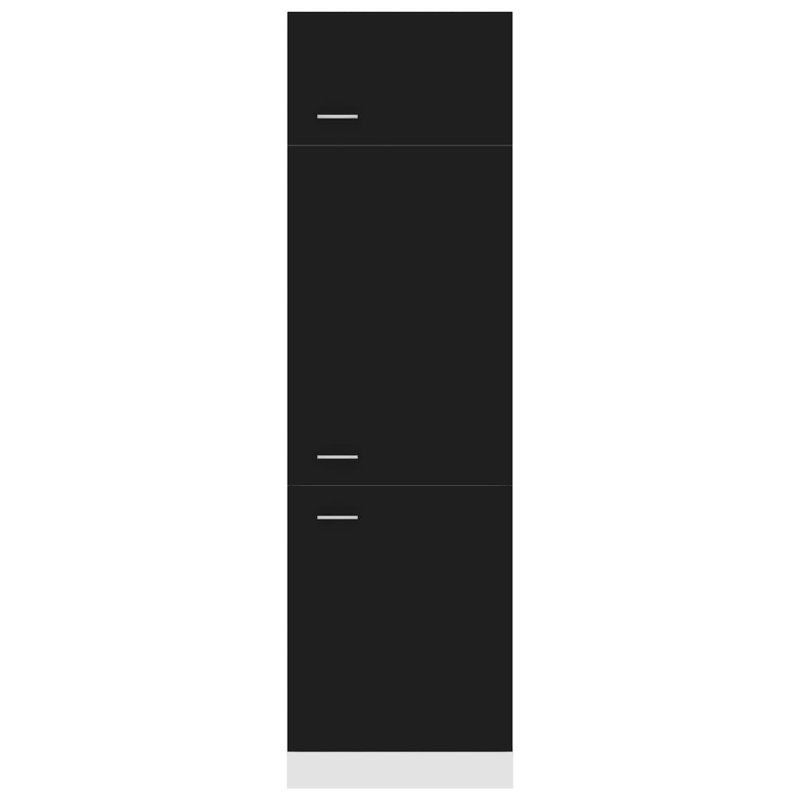 Lyon Refrigerator Cabinet Lyon, Black