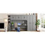 Lit escamotable avec armoire, bureau et bureau-788633400