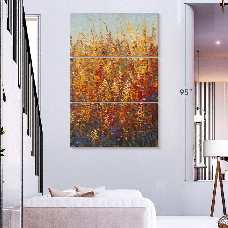 High Desert Blossoms I, H 57 po x l 36 po