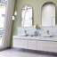 Lavabo de salle de bain rectangulaire Sottile-100784926