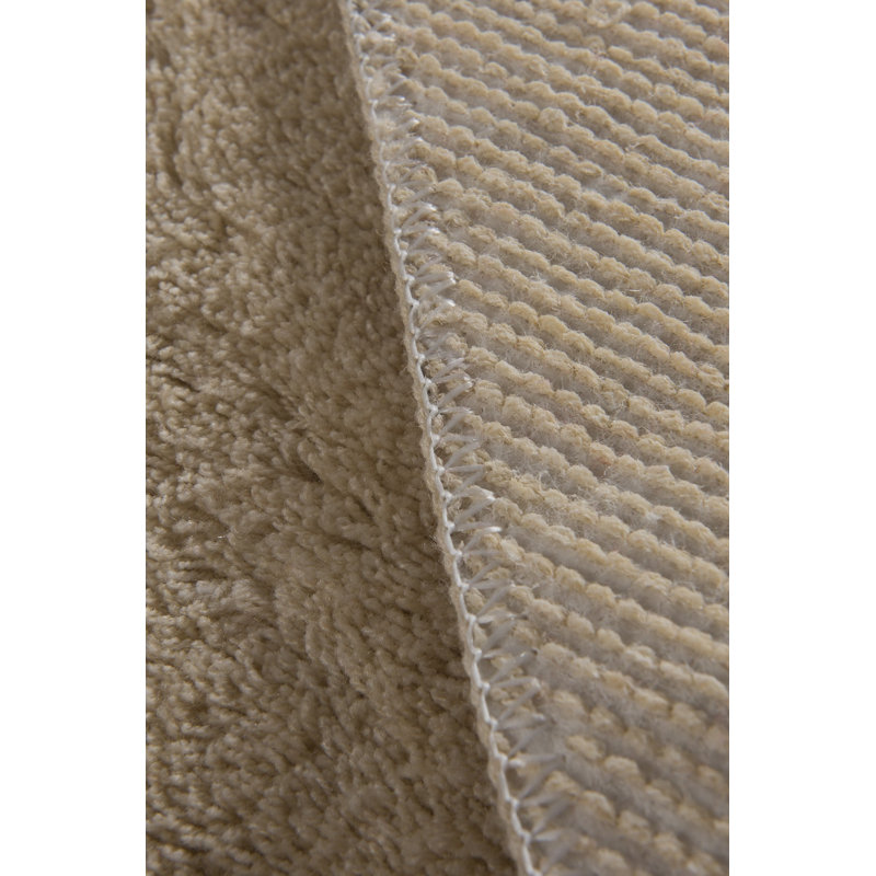 Tapis de bain Aeilt, Beige / Blanc