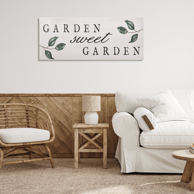 Panneau Sweet Garden, conception par Lil 'Rue, H 20 po x l 48 po