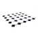The Tile Life Check 12" x 12" Porcelain Mosaic Tile Sheet