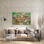 Bungalow rose «Big Adventure Zoo» par Bigelow, illustrations en acrylique sur verre-125206882