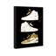 Collection Golden Sneaker - impression sur toile-55886768-55893769
