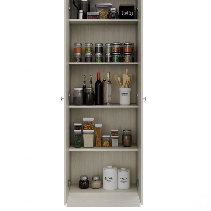 Storage Cabinet Pipestone, Double Door, Natural