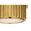 Cavill 5" Solitaire Flush Mount with Frosted Glass-1870716540