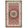 Tapis oriental bourgogne / crème Jackson