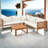 Acacia 4 - Person Patio Conversation Set with Cushions-206060079