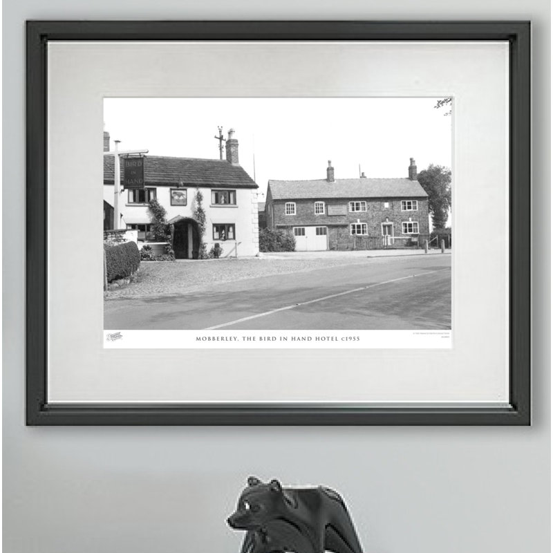 Mobberley, The Bird In Hand Hotel C1955 - Single Picture Frame Print, 60cm H x 80cm W x 2.3cm D