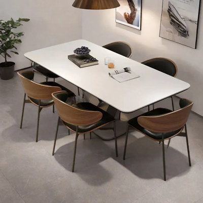 Italian minimalist dining table
