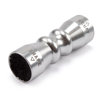 GSE 3-in-1 Pool Cue Tip Tool, Billiard Cue Stick Tip Tool Scuffer/Shaper/Aerator - Silver