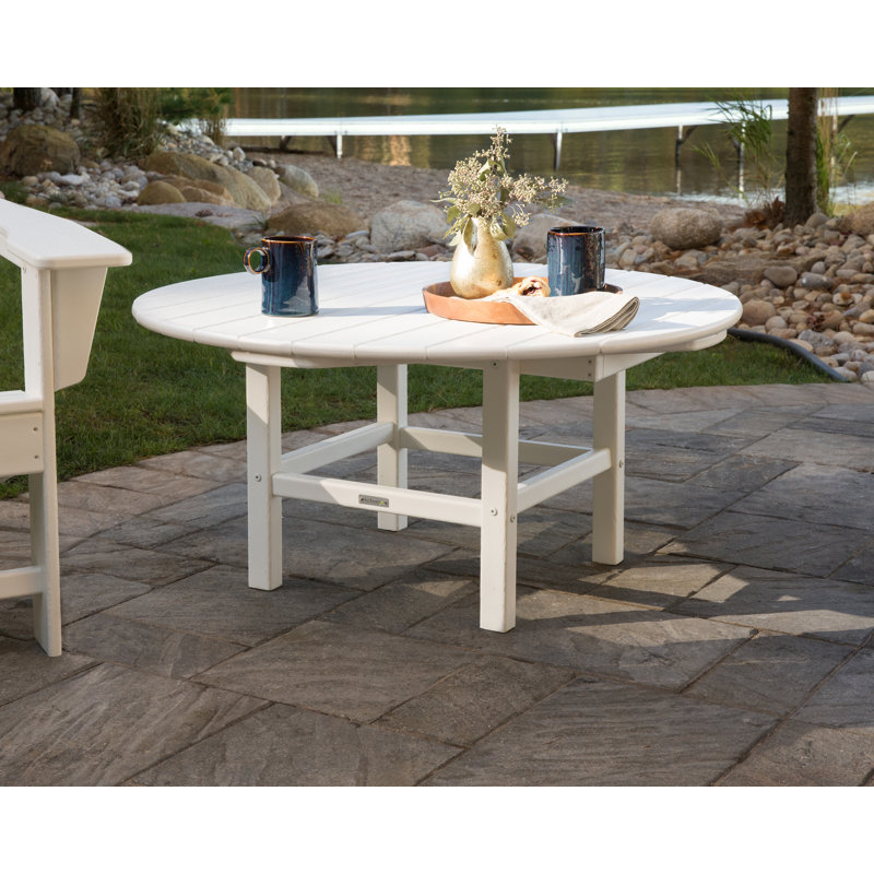 Classics Plastic Chat Table, White