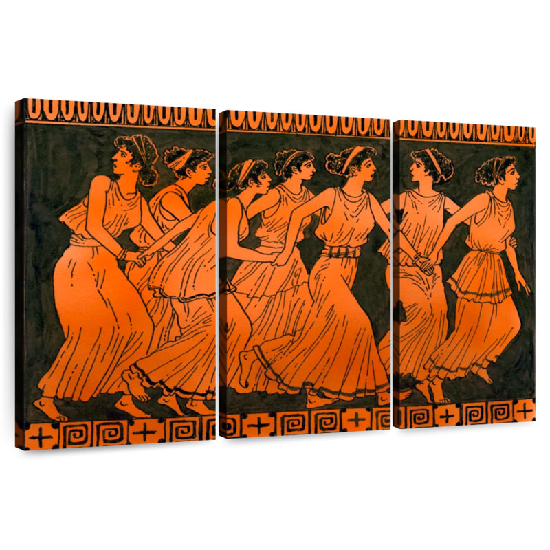 Pléiades de la mythologie grecque de Leisha, H 28 po x l 45 po