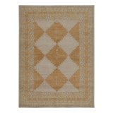 Distressed Homage Hand Knotted Wool Animal Print Area Rug