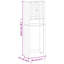 Freestanding Over The Toilet Storage-92954575