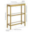  Console rectangulaire en laiton Alexis-1160186109-1160186110