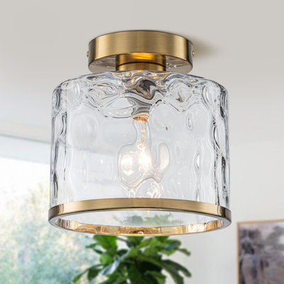 Plafonnier semi-encastré 1 lumière Alixandra